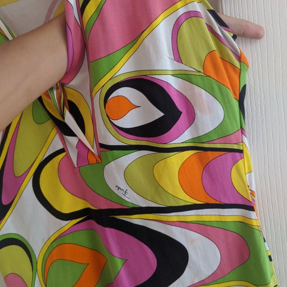Emilio Pucci Multicolor Sleeveless Blouse - Picture 10 of 11